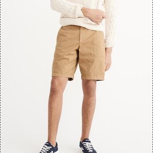A&F Flat Front Shorts
